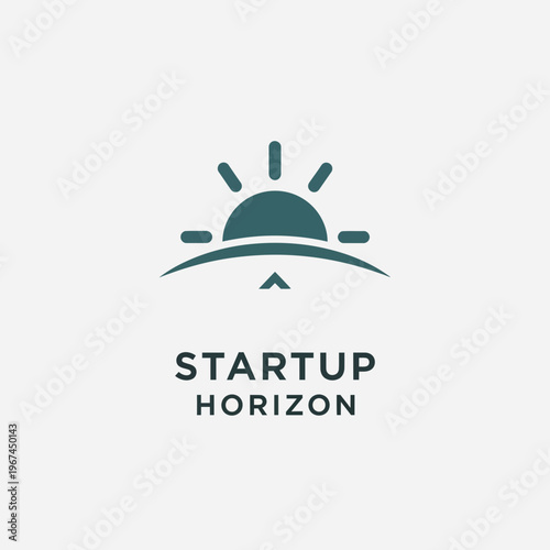 Startup Horizon Logo A Symbol of Growth and Innovation in Business.