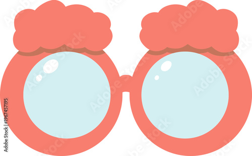 귀여운 파티 안경