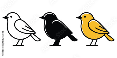 A set of three rosette ribbons in gold, black, and white colors on a plain background