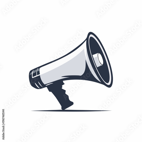 Megaphone loudspeaker announcement tool device.