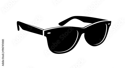 Stylish Black Sunglasses for Sun Protection and Fashion.