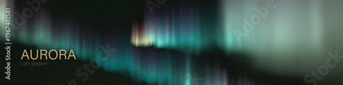 aurora light gradient colorful cosmic night design