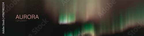aurora light gradient vibrant glowing polar background