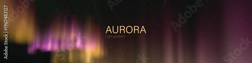 aurora light gradient glowing atmospheric sky backdrop