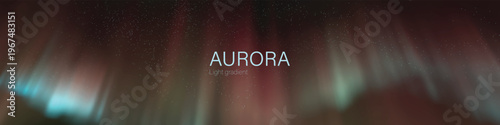 aurora light gradient smooth glowing northern lights