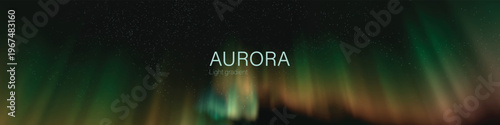 aurora light gradient dreamy colorful aurora background