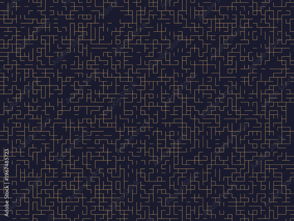 Fototapeta premium Labyrinth Puzzle Grid Modern Minimal Texture Design