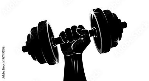 Strong Hand Gripping Dumbbell for Fitness and Workout.
