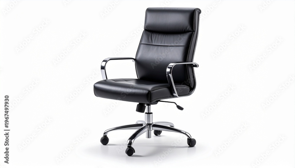 Obraz premium black office chair