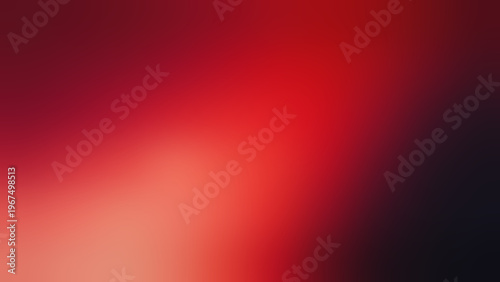 Vibrant Red Gradient Background With Subtle Grain Texture
