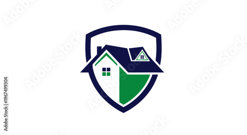 Home Shield Protection Concept - Secure Residential Property Insurance