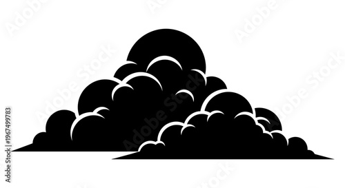 Dark ominous storm clouds gather in the sky, signaling impending weather changes and a dramatic atmospheric shift.