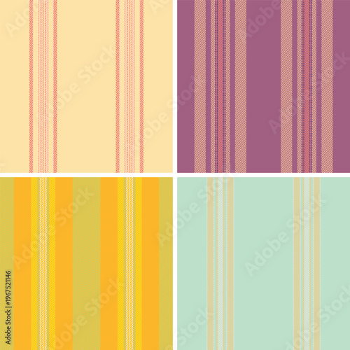 Striped pack ideal for cozy home projects and family-inspired fashion. Seamless vectors suit blankets, cushions, throws, and digital backgrounds.