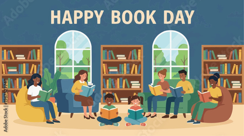 children in the playground read the book