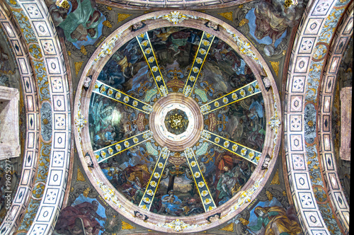 Central Vault of Tortosa Cathedral Gothic Architecture