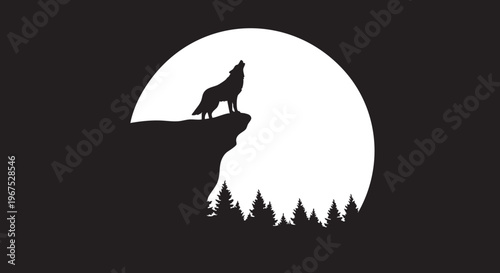 Black silhouette vector illustration set 4 isolated on white background