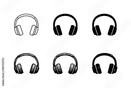 Wireless headphones personal audio accessory used for hands free listening to music and calls | Create ONE image containing
