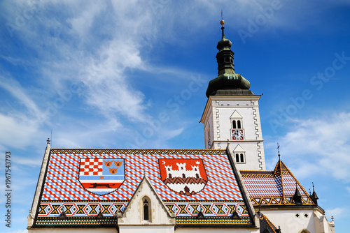 St Mark's Church, Zagreb, Croatia