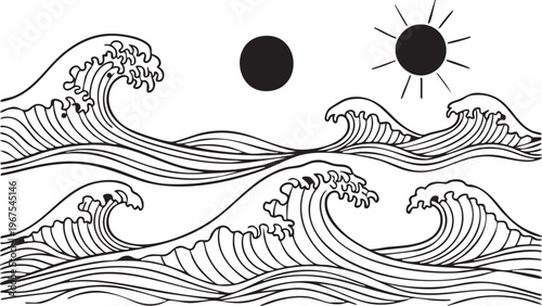 Abstract vector design element 30 isolated on white background