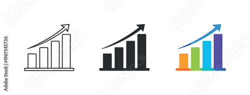 Demonstrated progress outcome represented using identical upward skill charts displayed horizontally, same bar heights and axes