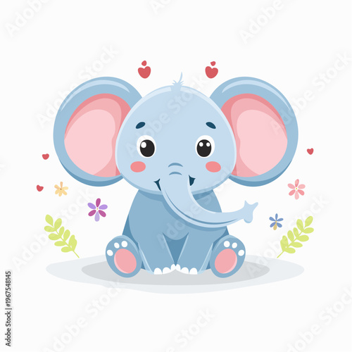 Baby-Elefant