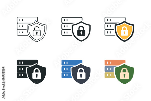 Visual metaphor for information preservation formed as a cohesive symbol suggesting archival intent, reliability, and long term