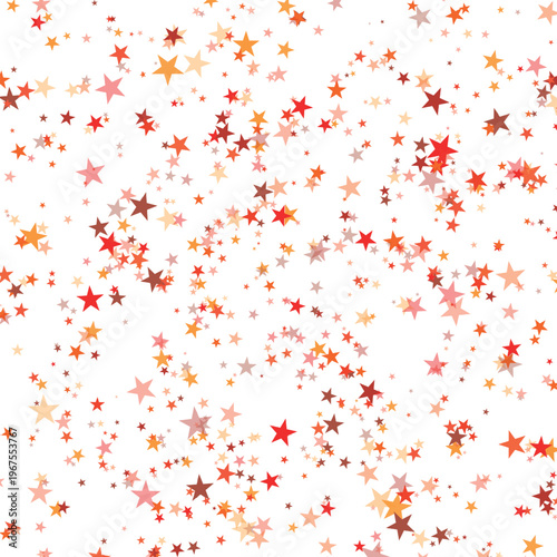 Bright Color stars confetti background. Splash effect banner. Vector abstract illustration with blurred drops of rain for wallpaper, wrapping paper, backdrop, poster, decorative designs.