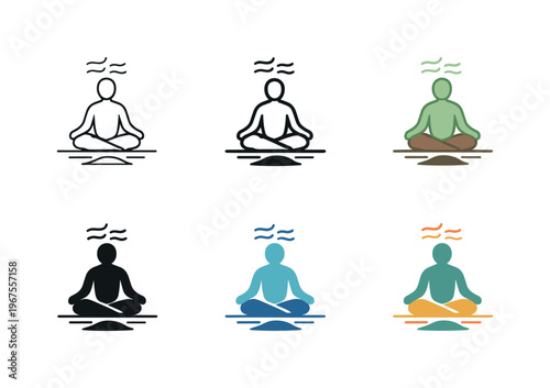 Concept illustrating tension reduction practices expressed through an abstract metaphor that communicates grounding, balance