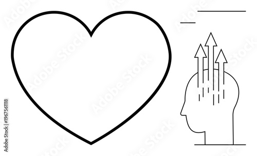 Emotional intelligence concept. Emotional intelligence is key to understanding and managing feelings. Emotional intelligence also helps improve personal and professional relationships. Psychology