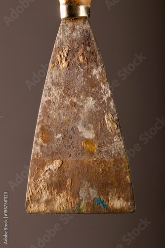 close up of a spatula 
