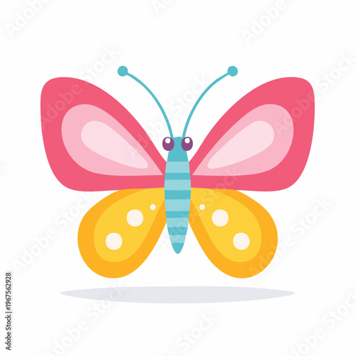 Hübscher Schmetterling