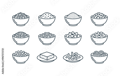 Buckwheat side dish bowl, quinoa side dish bowl, couscous bowl, bulgur bowl, barley side dish bowl, lentil side dish bowl,
