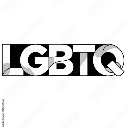 LGBTQ Community Symbol Logo Design.
