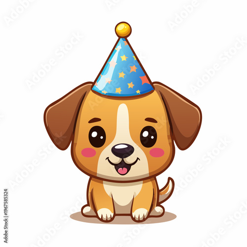 Hund/Welpe  im Kawaii-Stil,