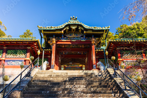 фотографія 日本の風景　静岡　久能山東照宮　唐門