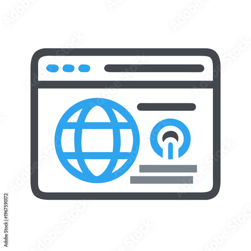 Global Web Browser Icon