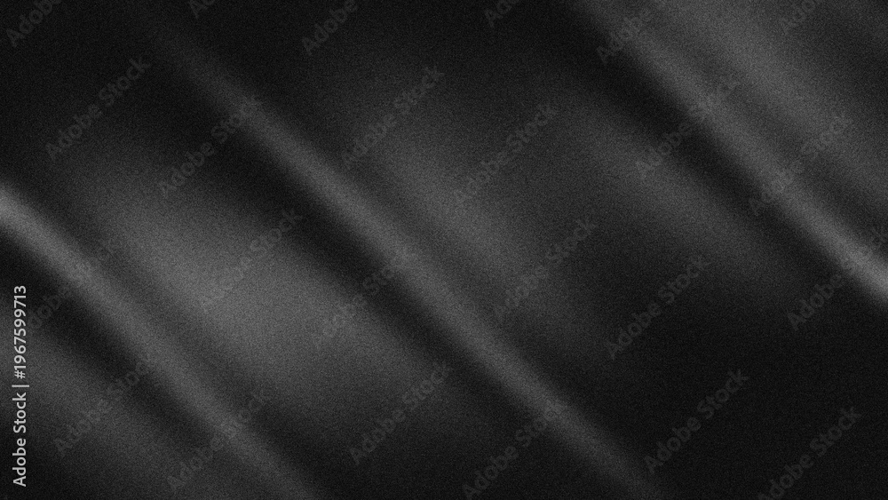 Fototapeta premium High-Quality Grainy Black Silk Texture Background with Soft Light Play