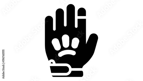 Cycling gloves gel icon for shock absorption and comfort