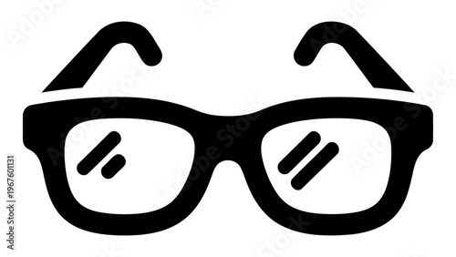 Eyeglass frame optical icon