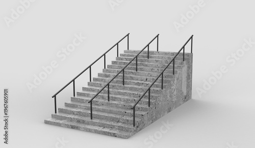 Obraz na płótnie crossover stairway platform