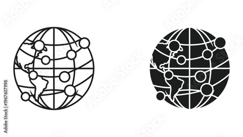 Education and finance icons with graduation cap and dollar money on book