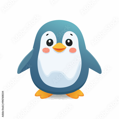 Kawaii-Stil - Niedlicher  Pinguin