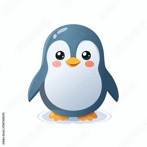 Kawaii-Stil - Niedlicher  Pinguin