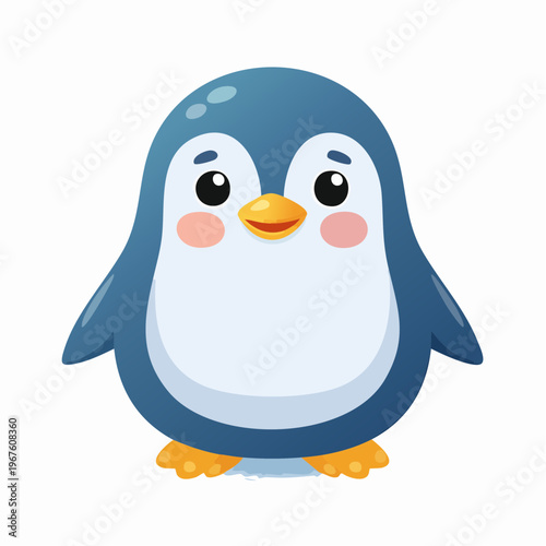 Kawaii-Stil - Niedlicher  Pinguin
