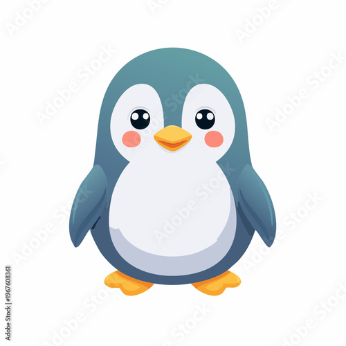 Kawaii-Stil - Niedlicher  Pinguin