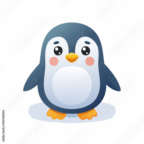 Kawaii-Stil - Niedlicher  Pinguin