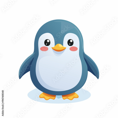 Kawaii-Stil - Niedlicher  Pinguin