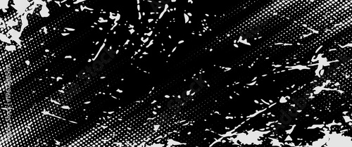 Grunge tire track, wheel braking marks. Truck, car or motorcycle tread pattern silhouette. Auto race,