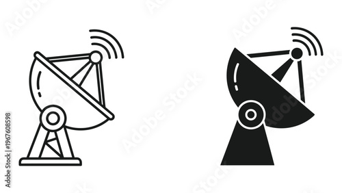 Black and white illustration of makeup brushes with sparkles on white background