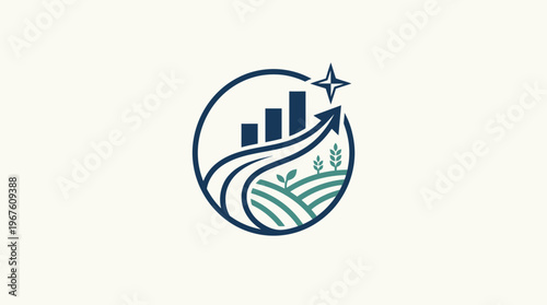 Sustainable Growth and Progress Logo